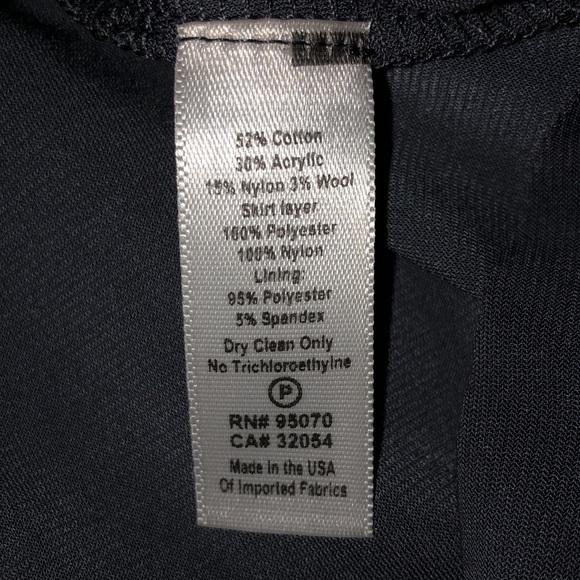 Weston Short Sleeve Overlay Bodice with Attached Sheer Netting Skirt Size M - Picture 13 of 15